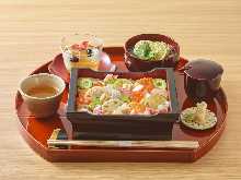 海鲜散寿司套餐