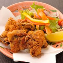 鲸鱼肉龙田炸