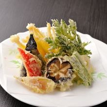 蔬菜天妇罗拼盘