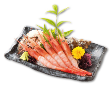 甜虾(生鱼片) 甜虾(生鱼片)