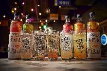 美醋沙瓦(桃子,菠萝,麝香葡萄,石榴)