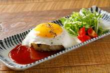 猪肉汉堡排 猪肉汉堡排