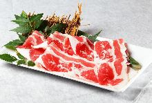 薄切肋肉片