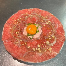<特产>可饮用的中山下Yukhoe