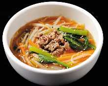 韓式蔬菜肉湯