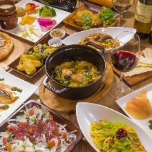 6,800日圓套餐 (10道菜) 6,800日圓套餐 (10道菜)