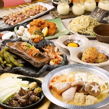 4,000日圓套餐 (9道菜) 4,000日圓套餐 (9道菜)