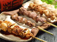 5種烤雞串拼盤