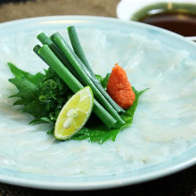 河豚生魚片