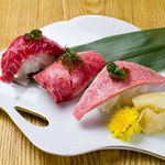 牛肉握壽司 牛肉握壽司
