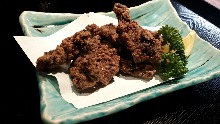 鯨魚肉龍田炸