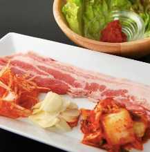 生五花肉吃到飽套餐