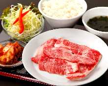 黑毛和牛牛小排套餐