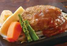 豆腐漢堡排