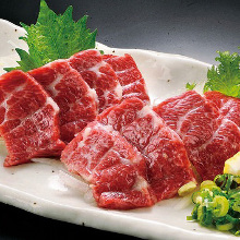 馬肉刺身