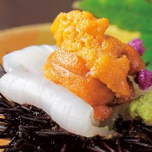 魷魚海膽 魷魚海膽