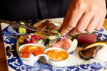 3,000日圓套餐 (8道菜) 3,000日圓套餐 (8道菜)