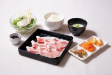 豬肉涮涮鍋套餐