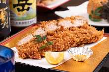 黑豬里肌肉炸豬排