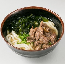 肉片烏龍麵