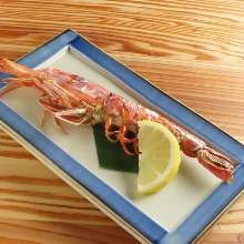 鹽烤鮮蝦 鹽烤鮮蝦