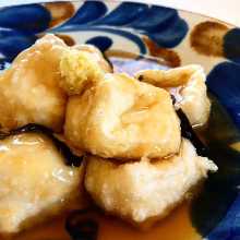 炸花生豆腐漬高湯