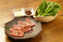 上等里肌肉