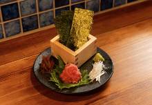 藍鰭金槍魚腩蘿蔔卷 藍鰭金槍魚腩蘿蔔卷