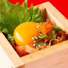 韃靼蝦 yukke 風格(4,000日圓任食套餐)