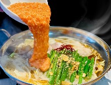 明太子山藥泥火鍋