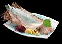魷魚生魚片