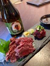 馬肉刺身