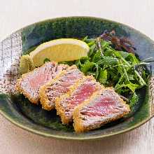 中脂鮪魚半熟炸肉排