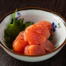 Hakata specialty Mentaiko of traditional restaurants