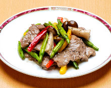 蔬菜炒牛肉