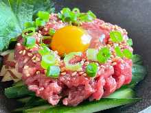 生拌馬肉