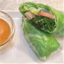 生春捲(泰國風料理)  生春捲(泰國風料理)
