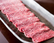 上等里肌肉