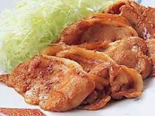 薑汁豬肉套餐 薑汁豬肉套餐