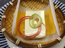 竹簍豆腐 竹簍豆腐