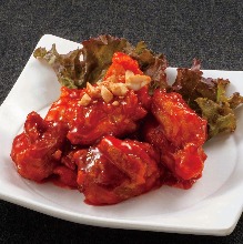 韓式醬料雞肉