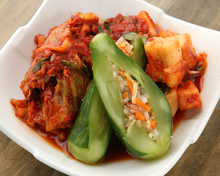 3種韓國泡菜拼盤