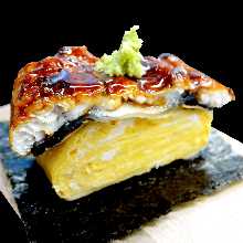 鰻魚煎蛋捲
