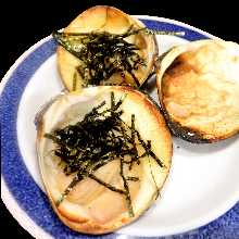 烤蛤蠣 100克 1個 原味/石燒