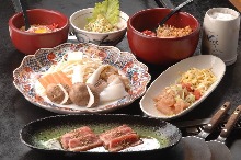 4,000日圓套餐 (7道菜) 4,000日圓套餐 (7道菜)