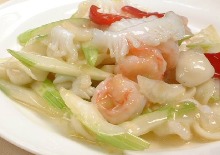 鹽炒蝦仁