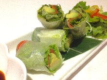 生春捲（泰國風料理）　