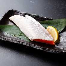 烤鮭魚腹