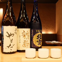 Daiginjo tasting 3 kinds