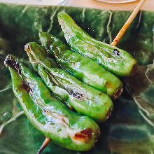 綠辣椒串
